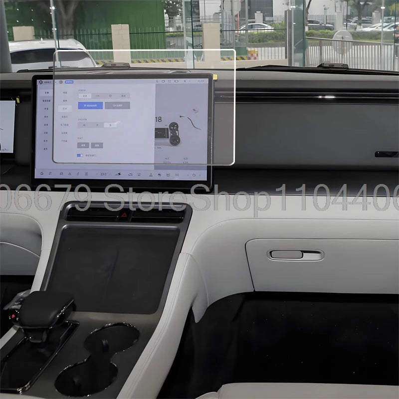 For ROX 01 Polestones 01 2023 2024 15.7inch Car gps navigation infotainment anti-scratch filmTempered Glass Screen Protector