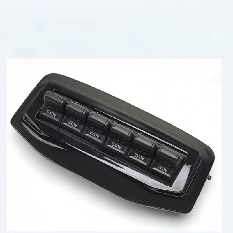 BYD Leopard 5 8 Special Six - way Aircraft - style Switch Spotlights Relay Control Box Searchlight Switch Modification