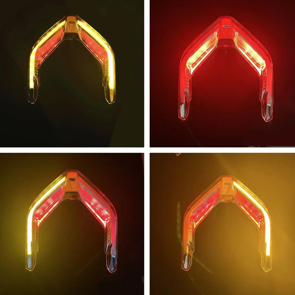 For DUCATI Streetfighter V4 V4S V4SP 2020-2022 Panigale V4 V4S V4R 2018-2022 LED Integrated LED Rear Tail Lights Turn Indicator
