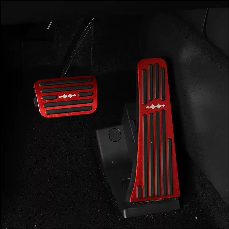 Pedal Aluminum For BYD Leopard 7 Titanium 7 2025 2026 Car Foot Pedals Accelerator Brake Pedal Rest Pedal Interior Accessories
