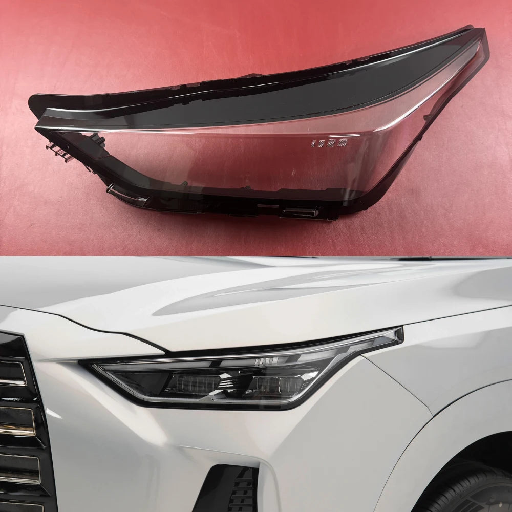 For Trumpchi GS4 MAX 2024 Automotive Parts and Accessories Car Front Headlamp Lamp Cover Headlight Cover Housing Lamp Caps