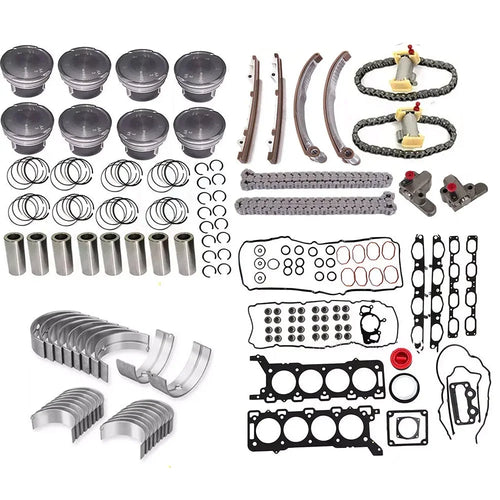 448PN Engine Overhaul Kit Timing Gasket Bearing Piston Ring Set For Land Rover 4.2L 4.2 L T V8 Engine Repair Spare Parts 05-13