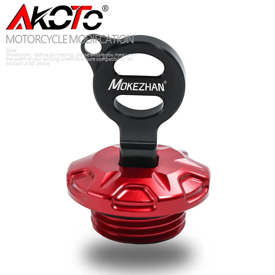 NEW Motorcycles Anti theft Oil Filler Cap Engine Oil Plug Cover For YAMAHA TENERE 700 T7 Tenere700 2017-2024 2023 Accessories
