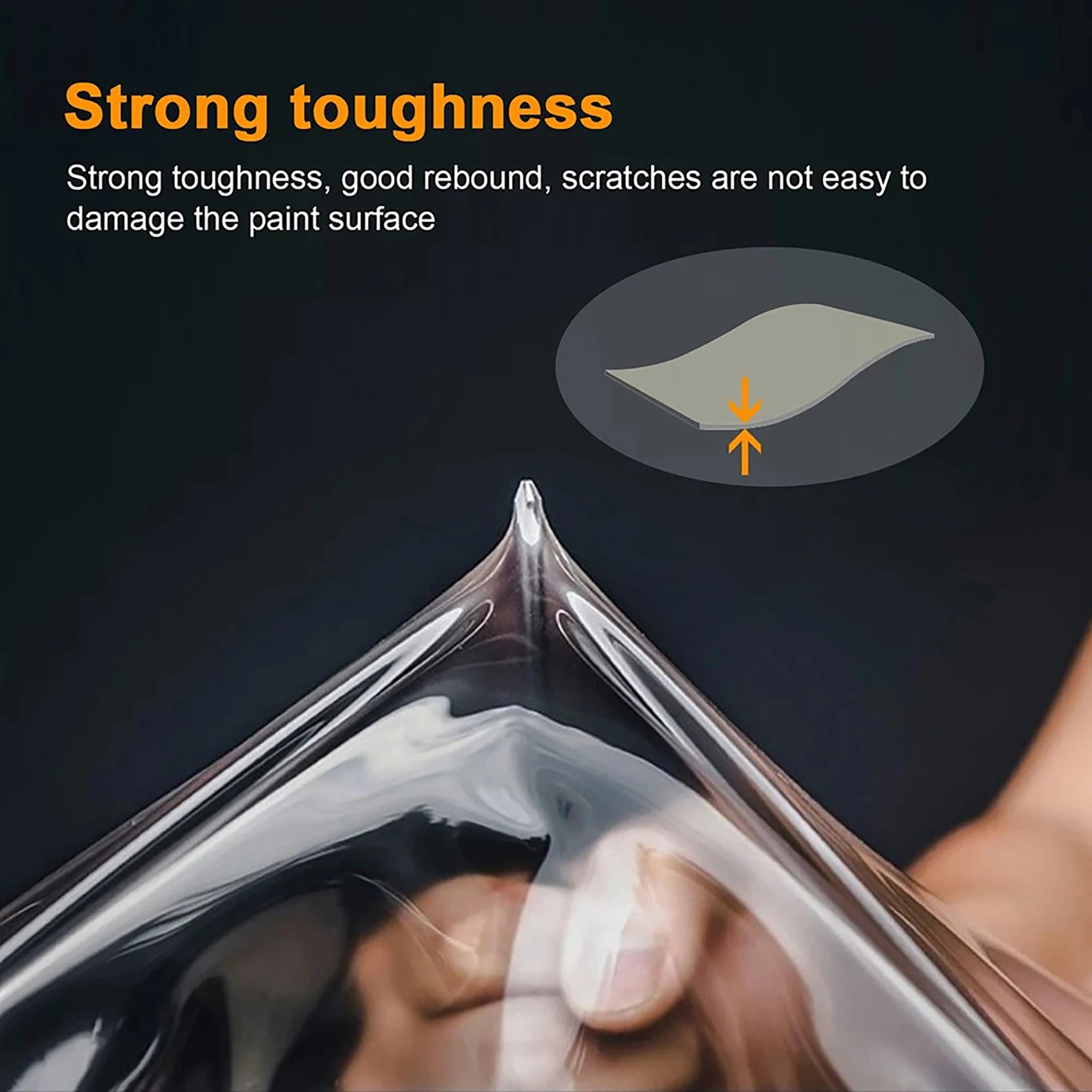 Car Headlight TPU Protective Film For BYD Seal 2023-2025 Smoke Black Transparent Tinted Customization PPF Anti-Scratch Films