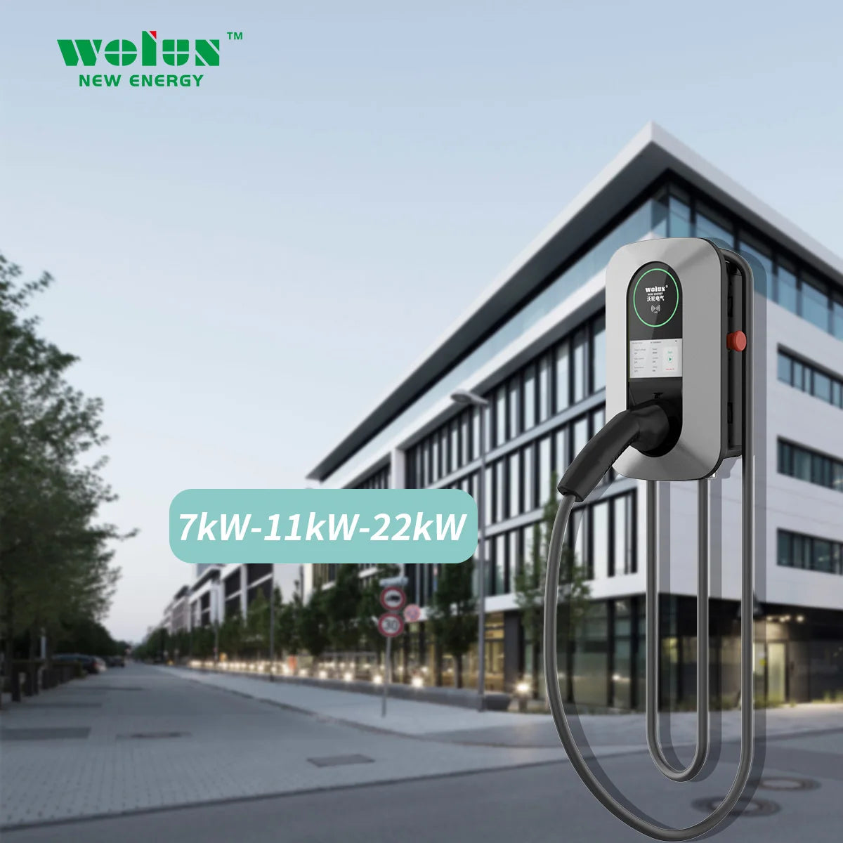 22kW AC Home Charging Pile Ev Wallbox BYD AC Charger