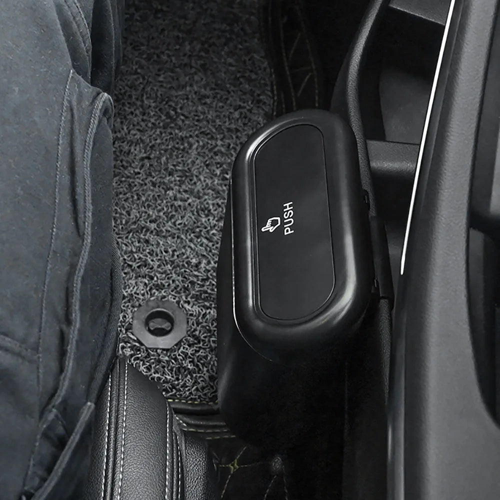 Hanging Car Trash Can Vehicle Garbage Dust Case Storage Box For BAIC JISHI Rox Adamas 2026 Square Pressing Trash Bin Accessories