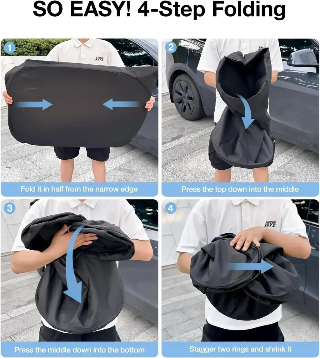 For Tesla Model Y Juniper Car Windshield Sunshade Cover Front Window Sun Shade Heat Insulation Summer Auto Accessories
