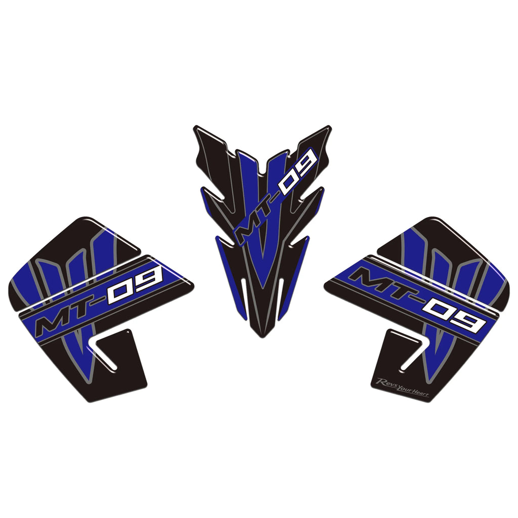 For Yamaha MT07 MT 07 SP  Motorcycle Stickers adhesive decals Wind Deflector Windscreen Protector Tank Pad Kit Knee 2021 2024