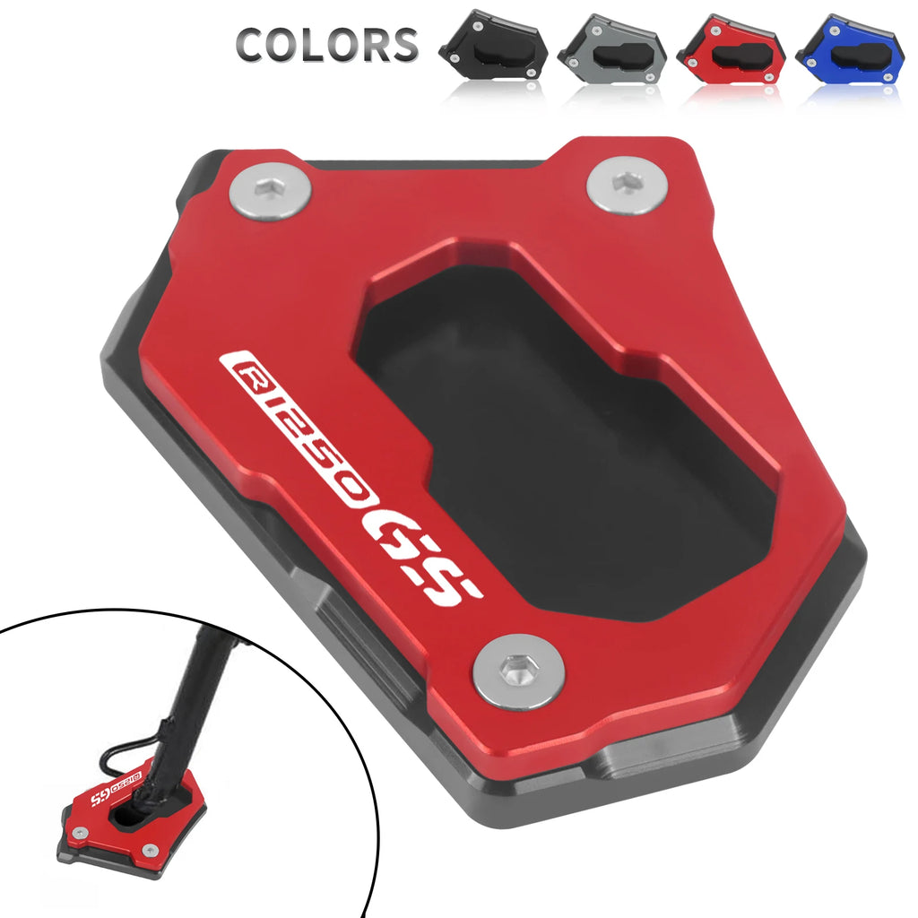 Motorcycle Kickstand For BMW R 1200 GS LC R1200GS Rallye ADV R1250GS Adventure R 1250 GS Side Stand Extension Pad Support Plate