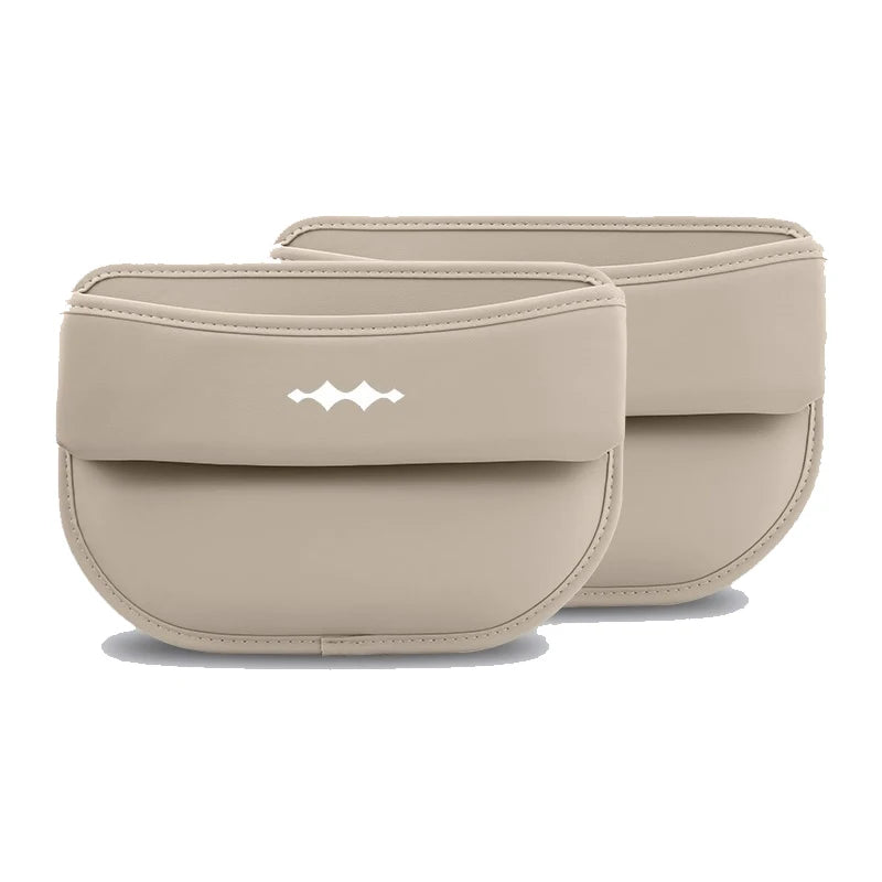 Seat Gap Storage Box for BYD Leopard 5 Leopard 8 Leather Car Seat Gap Pockets Anti-Spill Interior Accessory