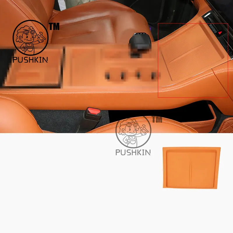 For ROX ADAMAS 2026 Polestones 01 ROX 01 Wireless Charging Silicone Pad Central Control Water Cup Anti Slip Dustproof And Pad
