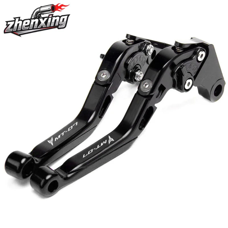 For YAMAHA MT-07 FZ-07 MT 07 FZ07 MT07 FZ 07 2014-2025 Motorcycle CNC Adjustable Folding Extendable Brake Clutch Levers Handle
