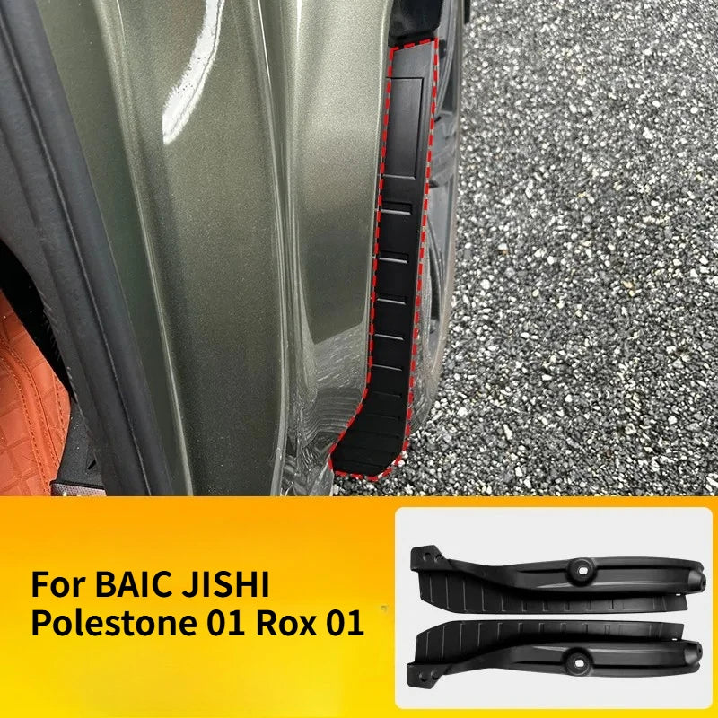 For BAIC JISHI Polestone 01 Rox 01 2023 2024 2025 Car Mud Flaps Rear Wheel Lining Mudguard Splash Guards Fender Accessories