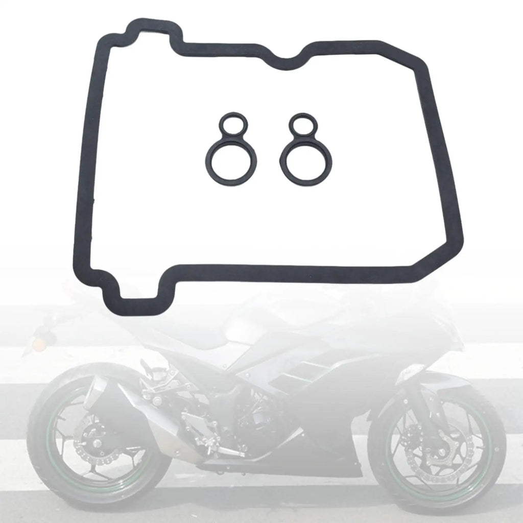 Motorcycle Cylinder Head Cover Gasket PP Material Easy Install Engine Seal for Kawasaki EX300 Ninja 300 2013-2017
