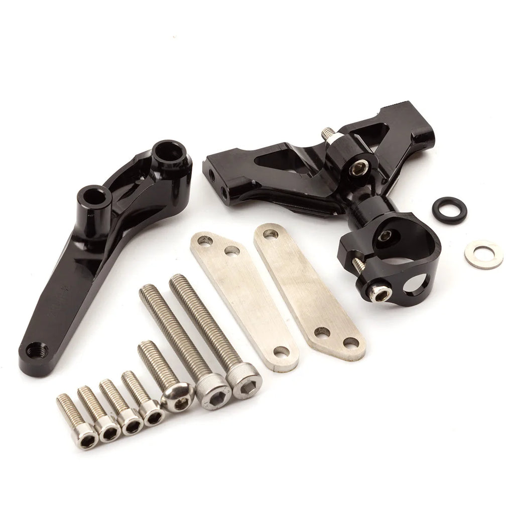 Steering Damper Stabilizer Bracket Mounting Kit for Kawasaki Ninja ZX14R ZZR1400 ZX-14R ZZR 1400 2006-2023 2007 2008 2009 2010