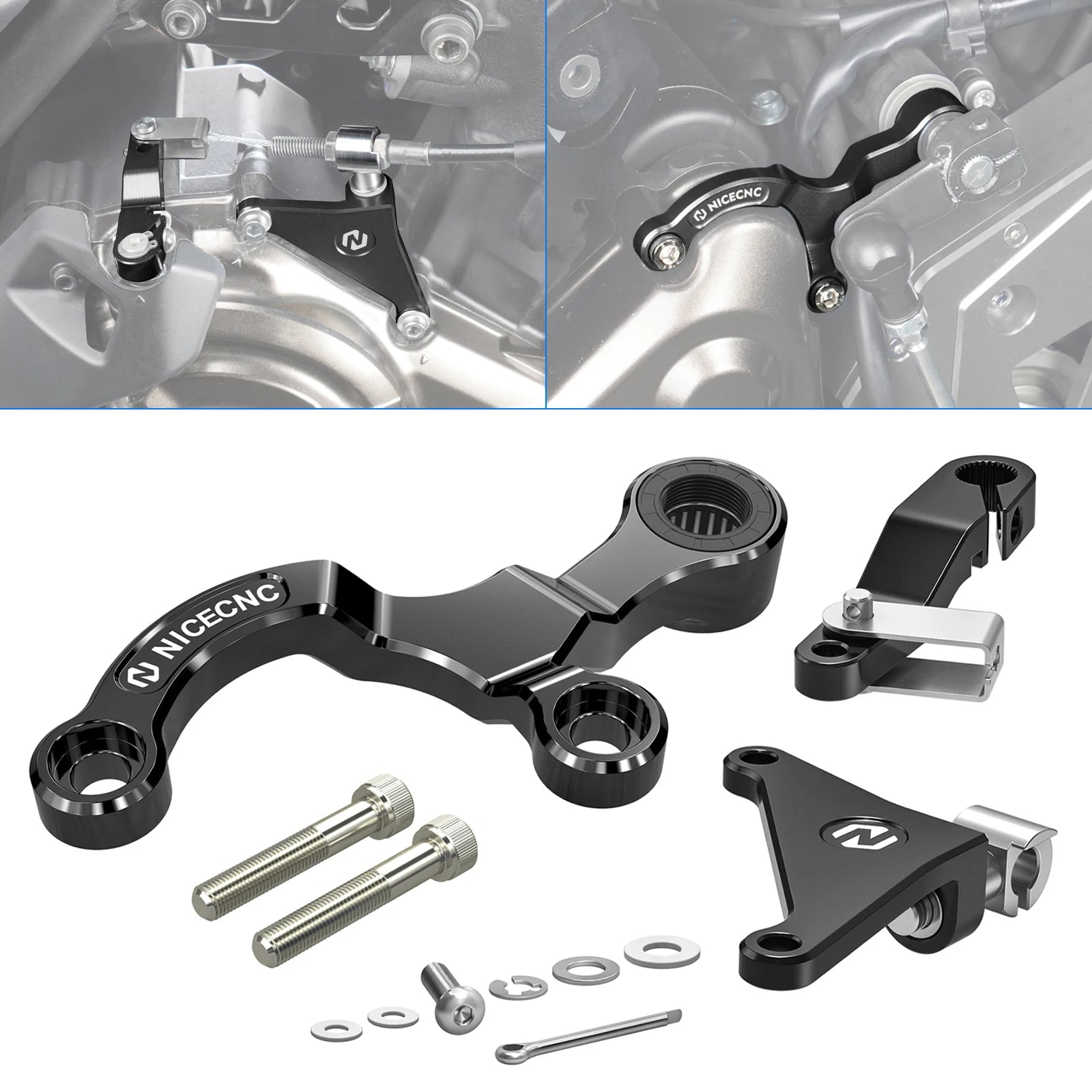 Motorcycle Clutch Arm Lever Extension Gear Shift Stabilizer for Yamaha MT07 MT-07 18-22 Tenere 700 XTZ700 19-24 XSR700 18-23
