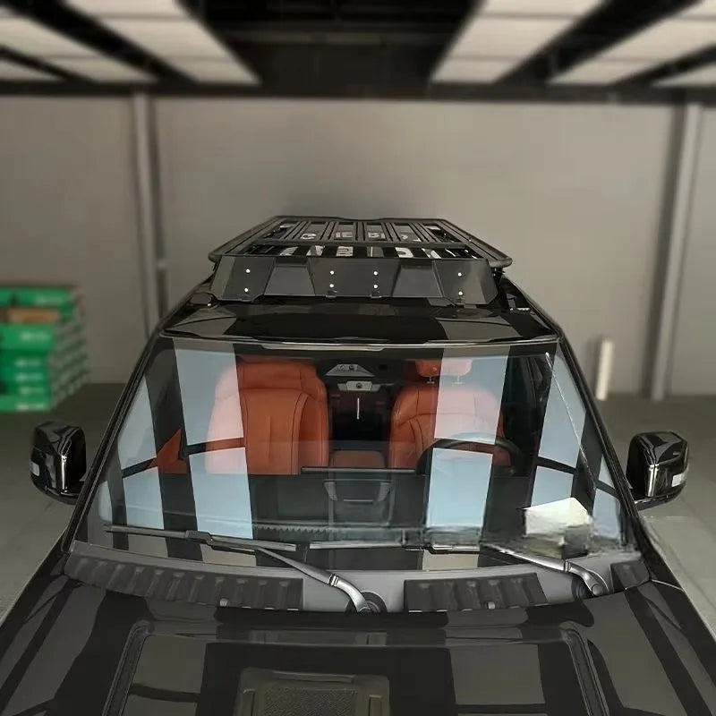 Find Similar Icon High Quality Offroad Parts Aluminum Roof Platform Aftermarket Black Roof Luggage for Rox 01