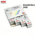 NGK Iridium Platinum Spark Plugs DILKAR7B11 1406 4PCS Fits For Selected Infiniti EX FX G JX Models