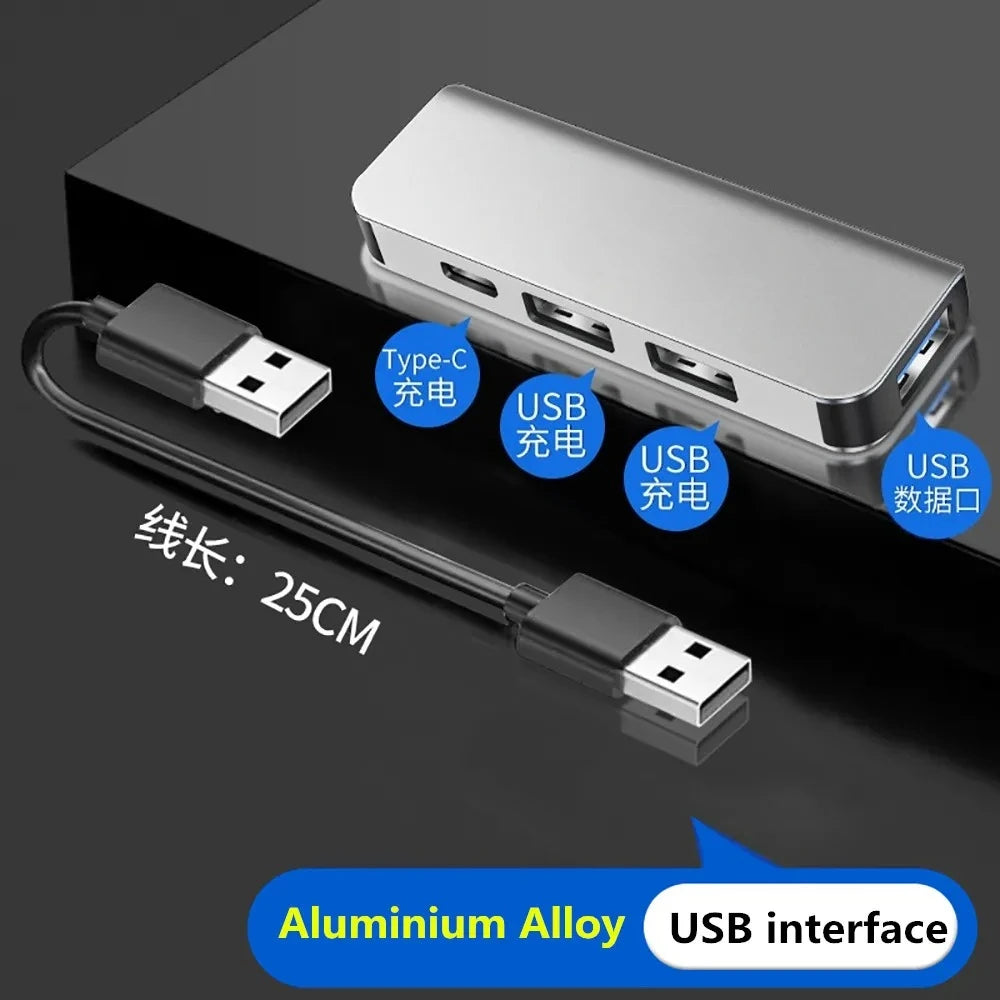 For BAIC Jishi Polestone 01 Rox 01 2023 2024 2025 Car USB Extender Type-C Conversion Head Interface Modification Accessories