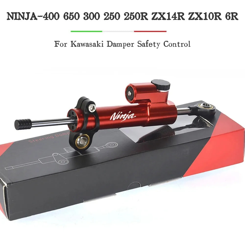 CNC Adjustable Motorcycles Steering Stabilize Damper Bracket Mount For Kawasaki NINJA 400 650 300 250 250R ZX14R ZX10R 6R