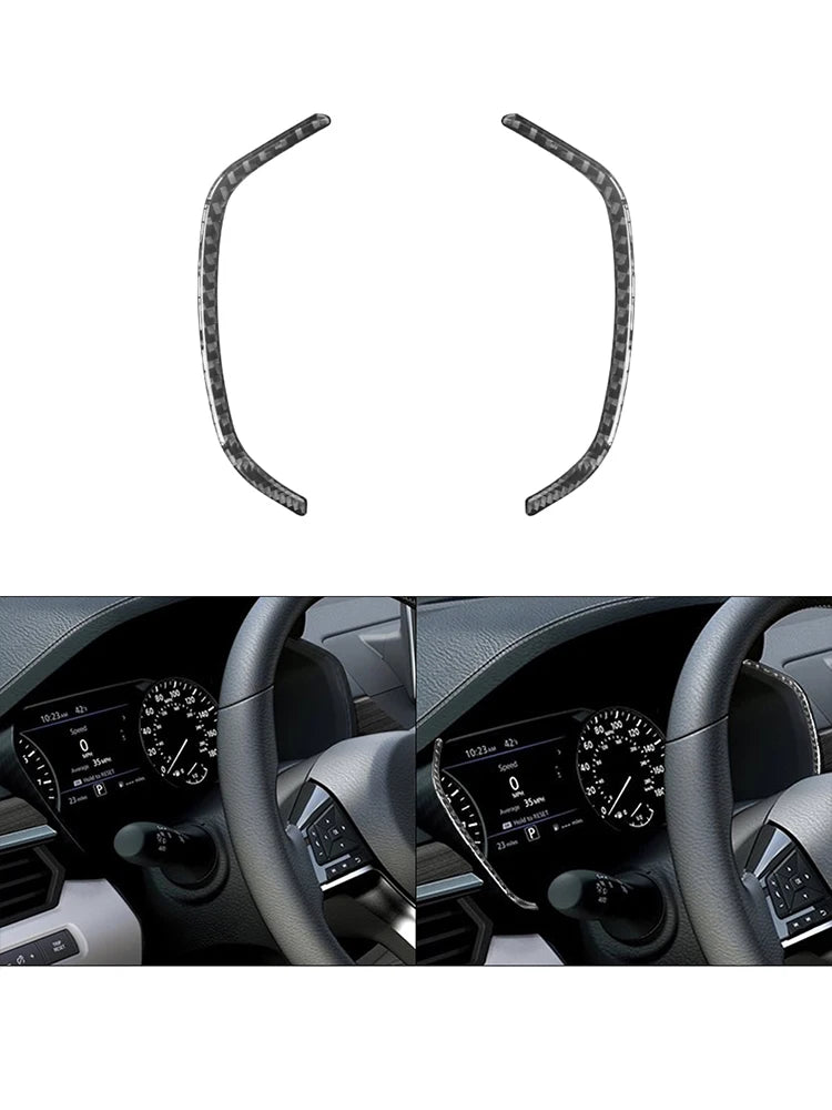 Car imitation Carbon Fiber Sticker For Nissan Altima 2019 2020 2021 2022 2023 Car interior Decorative accessories