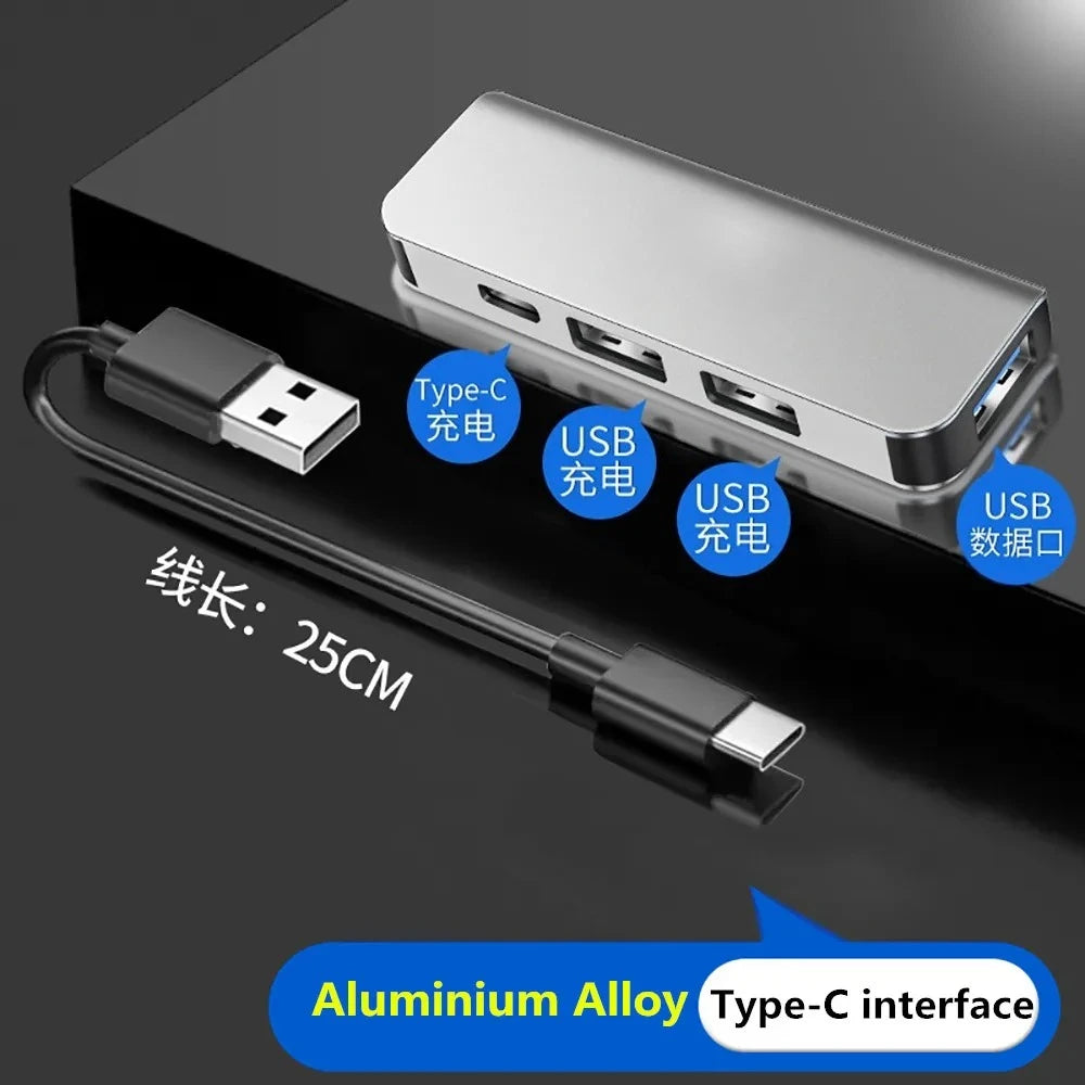 For BAIC Jishi Polestone 01 Rox 01 2023 2024 2025 Car USB Extender Type-C Conversion Head Interface Modification Accessories