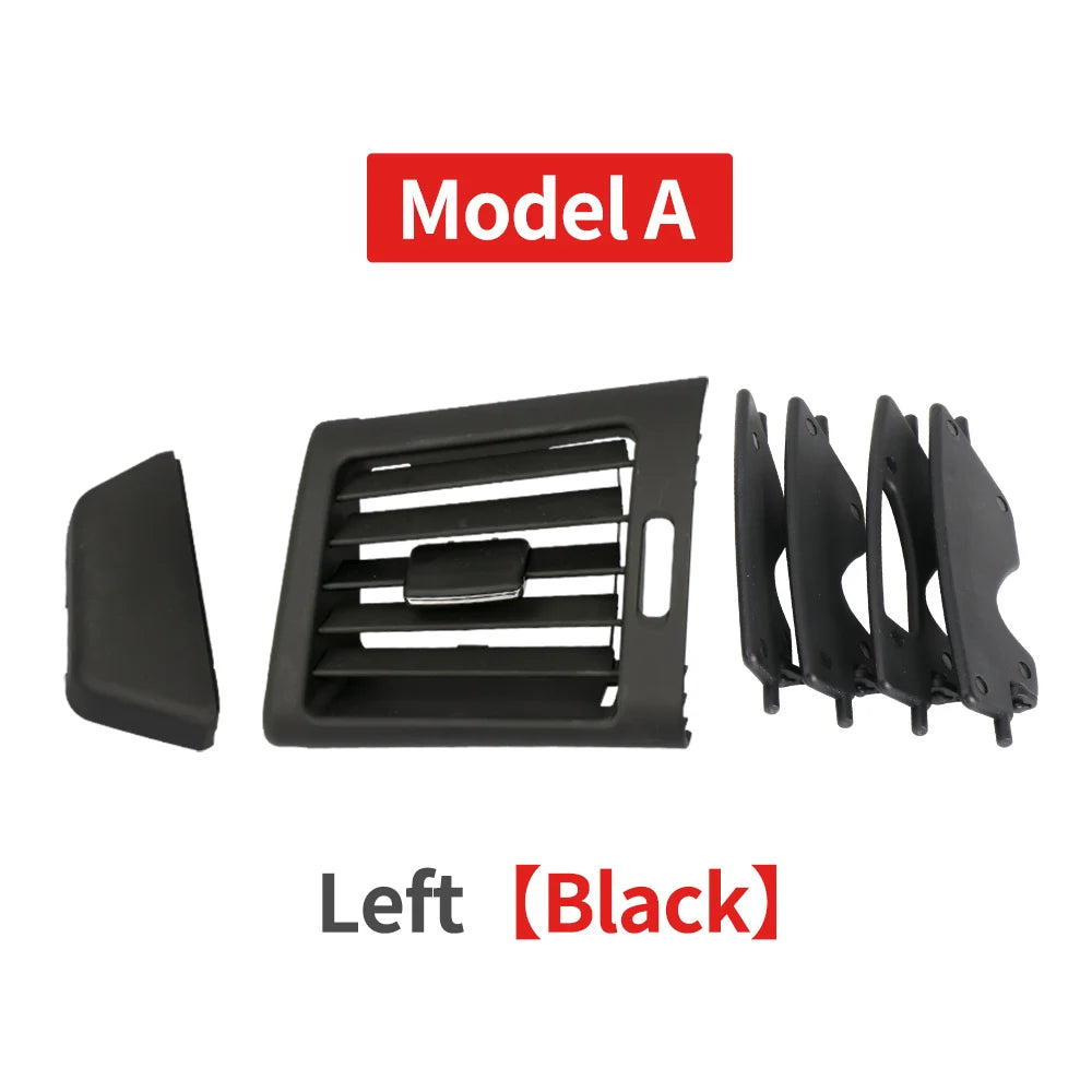 For Mercedes Benz W251 2009-2018 R300 R320 R350 R400 R500 Front Rear Fresh Air Conditioner Chromed AC Vent Outlet Grille Cover