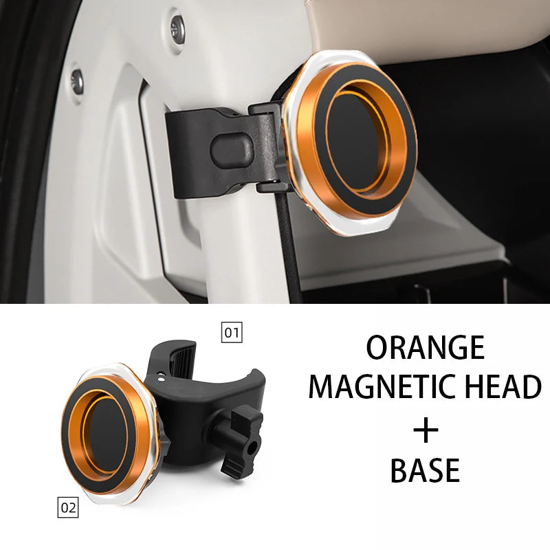 For BYD Denza B5 8 Leopard Car Phone Holder Leopard 5 8 Gravity Magnetic Navigation Mount 360° Adjustable Car Accessory