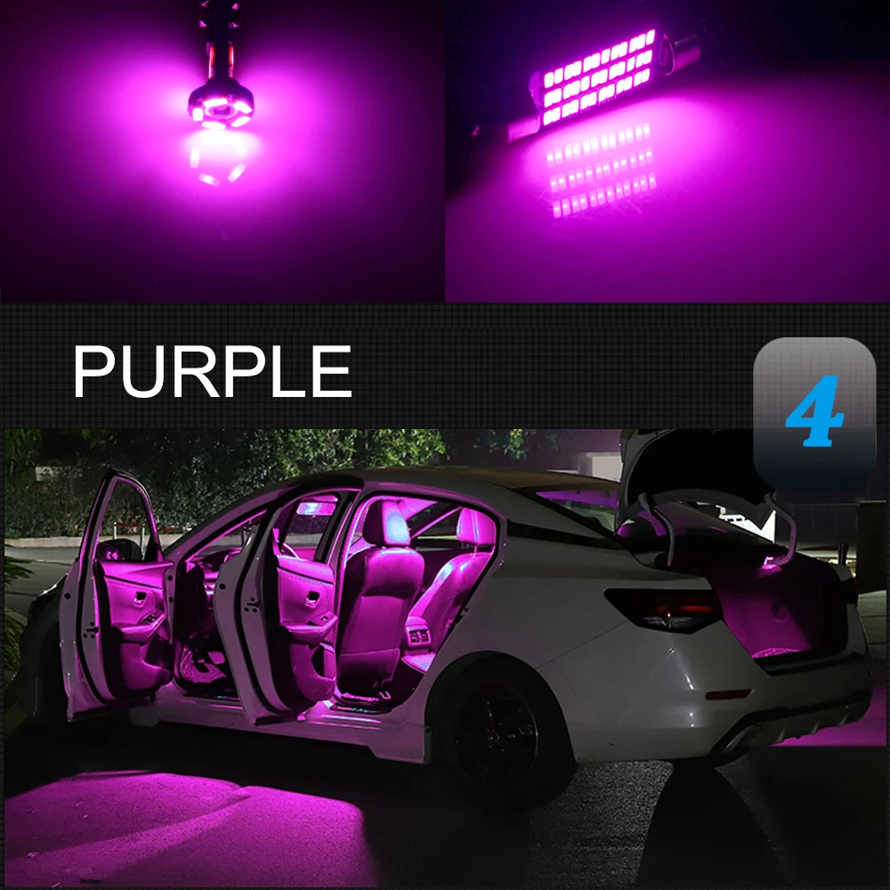 8 قطع مصابيح LED داخلية كانباص لنيسان نافارا NP300 فرونتير 2016 2017 2018 2019 2020 2021 2022 مصباح قراءة للسيارة للأبواب ولوحة الترخيص