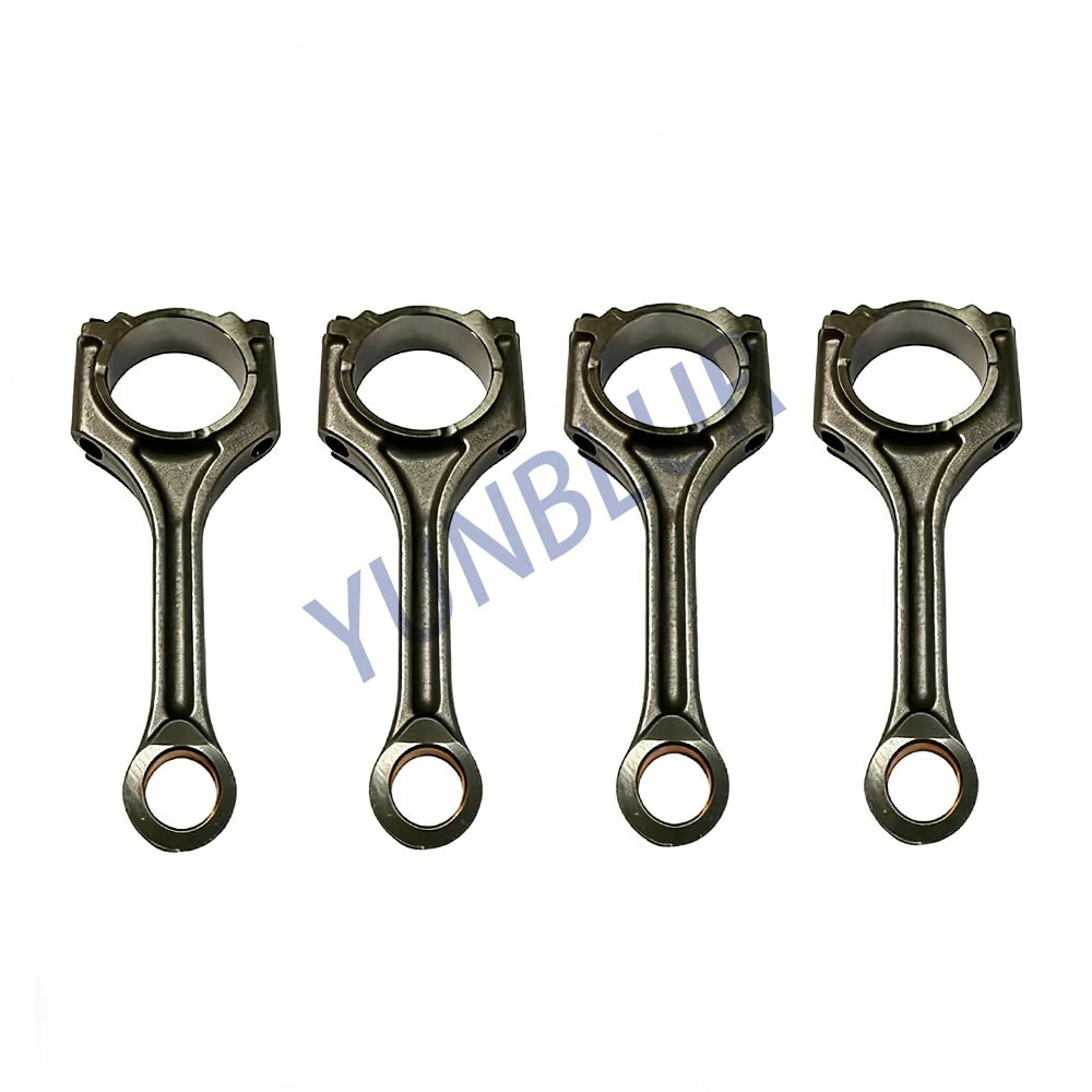 4pcs Engine Parts Connecting Rod Set Fit 2.0 L Gas 204PT GTDI For 11-22 JAGUAR XE XF XJ LAND ROVER DISCOVERY SPORT FREELANDER