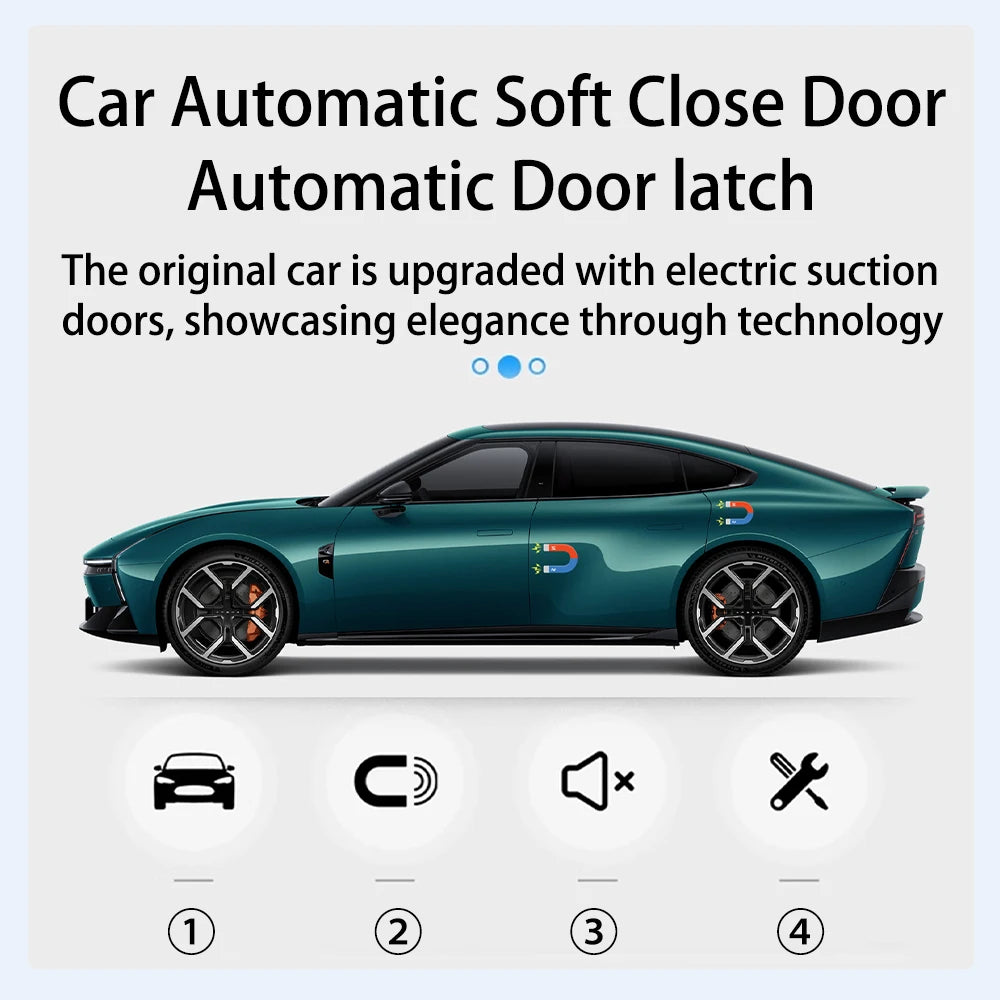 for BYD Sealion 07 EV DM i p DM-i DM-p 2024 2025  Car Automatic Soft Close Door Electric Suction Kit Auto Power Closing System