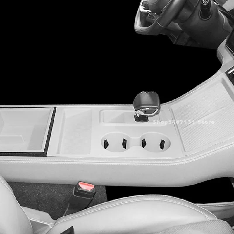 Center Control Storage Box Wireless Charging Panel Armrest Water Cup Storage Box for ROX 01 Polestones 01 Accessories 2023-2025