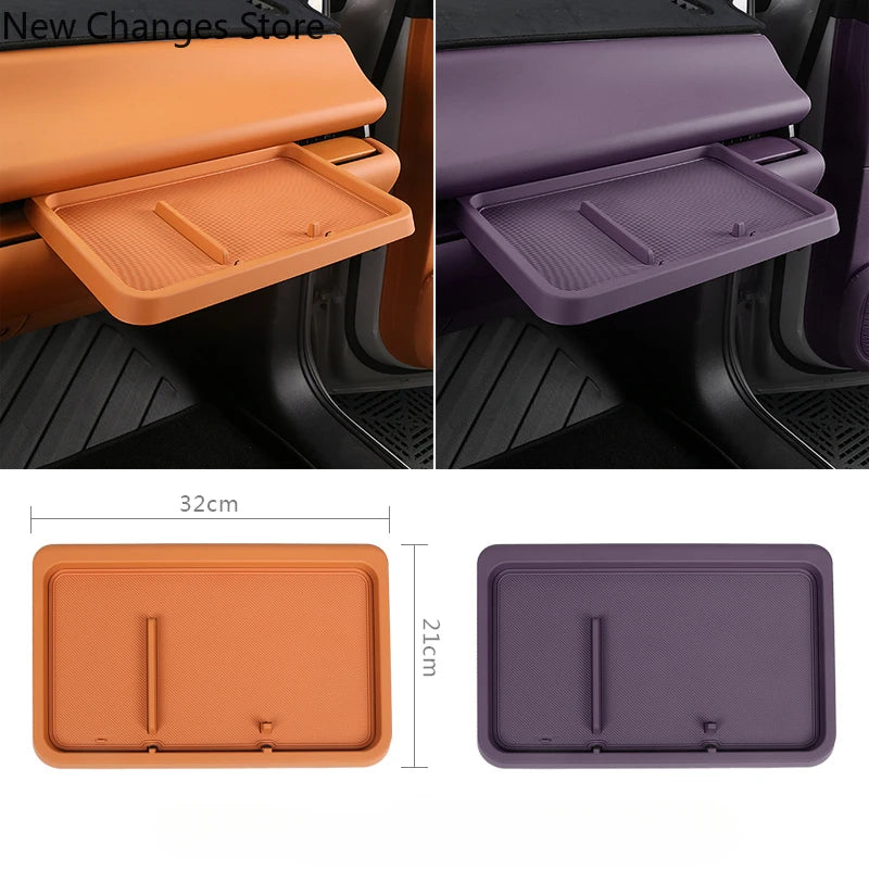 For Leapmotor C10 Co-pilot Small Table Board Central Control Black Technology Storage Box Decoration Modification Accessories