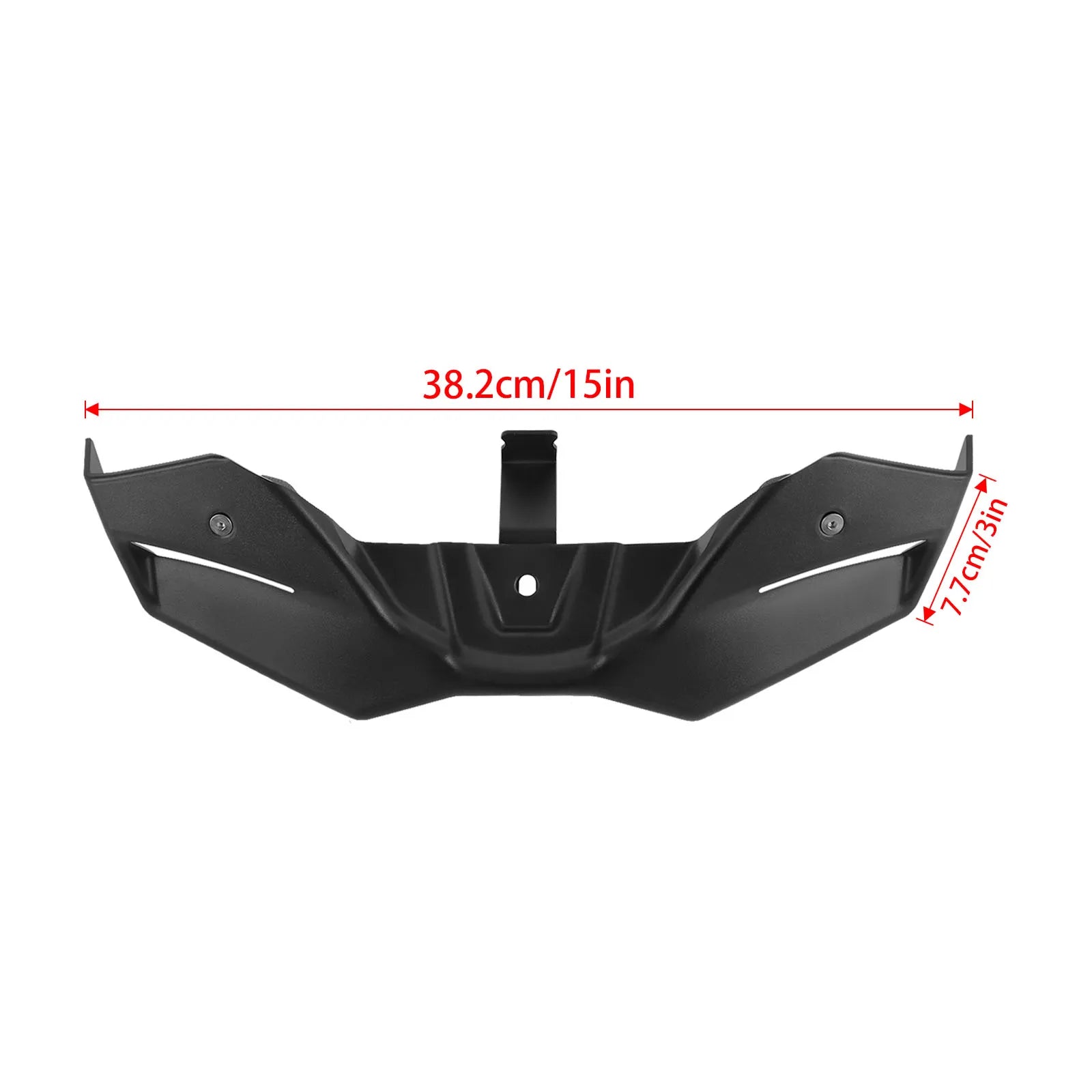 For Yamaha MT-07 MT07 Y-AMT 2025 2026 Wing Downforce Front Spoiler Naked Aerodynamic Winglet Front Lip Spoiler Extension Cowl