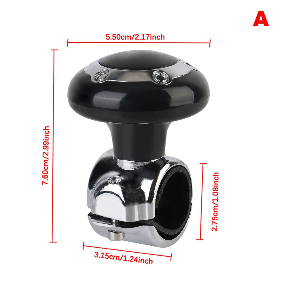 Labor Saving Control On The Car Steering Wheel Turning Ball Handle Rotary Steering Wheels Spinner Knob Steering Wheel Booster