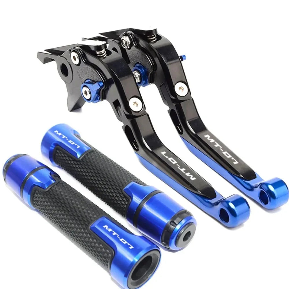 For Yamaha MT-07 FZ-07 MT 07 FZ07 MT07 FZ 07 2014-2025 Motorcycle CNC Adjustable Folding Extendable Brake Clutch Levers Handle