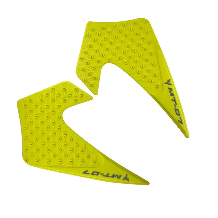 For YAMAHA MT-07 FZ07 2013-2017 Motorcycle Accesorios Rubber Side Fuel Stickers Anti Slip Fuel Tank Pad