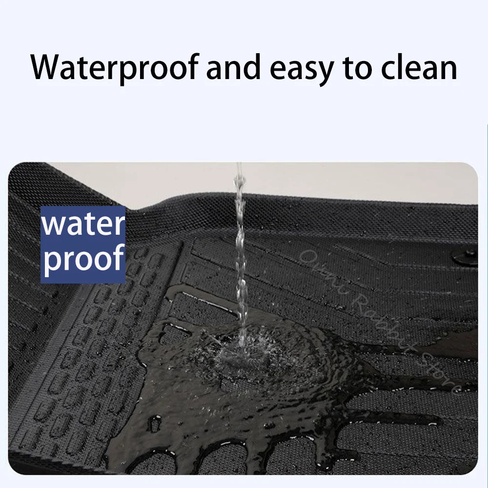 For BYD Sealion 7 EV 07 EV 2024~2026 2025 LHD RHD Car TPE Floor Mats Waterproof Carpets Interior Protection Accessories