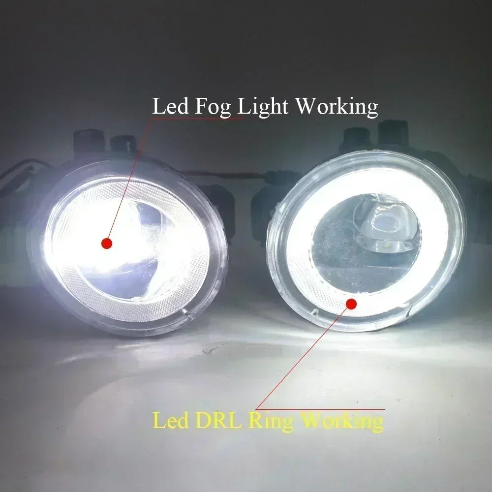 عدسة مصباح ضباب LED فائق السطوع بقوة 30 واط لسيارة أوتنج بالادين 2024 2025 وتيرا 2018 2019 2020، مصباح أمامي للضباب DRL، سهل التركيب ومقاوم للماء بمعيار IP68