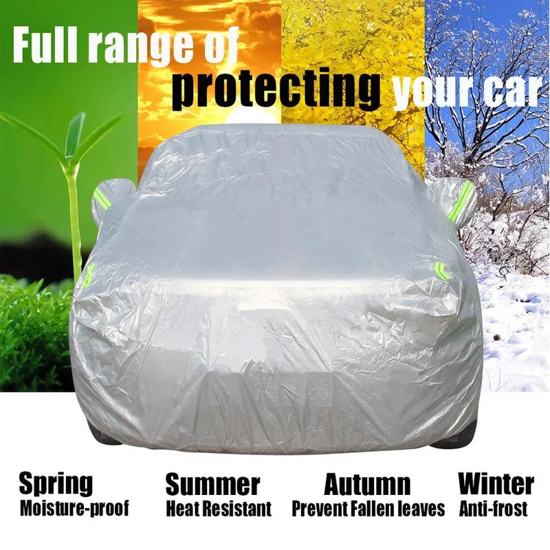 For ROX 01 Polestones 01 2023 2024 2025 Full Car Covers Outdoor Sun Anti UV Rain Snow Dust Protection Oxford Cloth Accessories