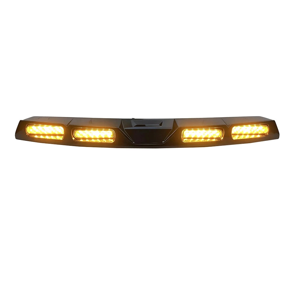 ABS Yellow And White Led Front Car Roof Light Fit for BAIC JISHI ROX 01 2024 -2026 Car Outdoor Off-road Spotlight Accessories
