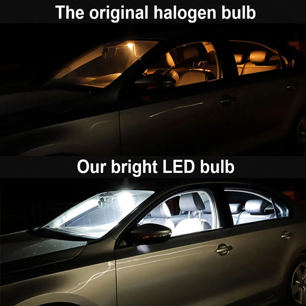 Interior LED Lights Kit For Toyota Hilux 2006 2007 2008 2009 2010 2011 2012 2013 2014 2015 2016 2017 2018 2019 2020 2021 Canbus