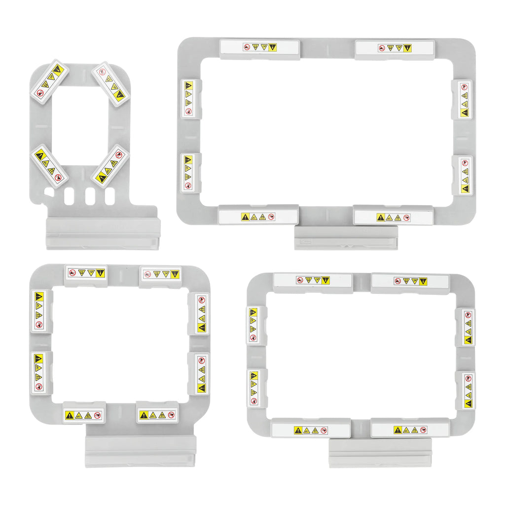 Telaio magnetico/in metallo per macchine da ricamo Brother/Babylock INNOV-is: 1500D, 2200D, 2500D, 2800D 4000D 5000D (4in1-BMK)