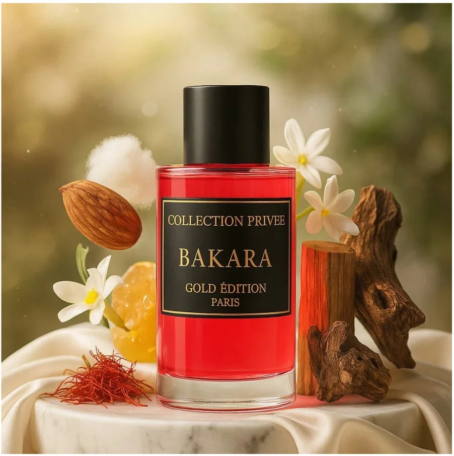Parfum Wood Intense & Bakara & Aycha, Private Collection Gold Edition, Triopack, 3*50ML, unisex parfumwater, geproduceerd in Frankrijk