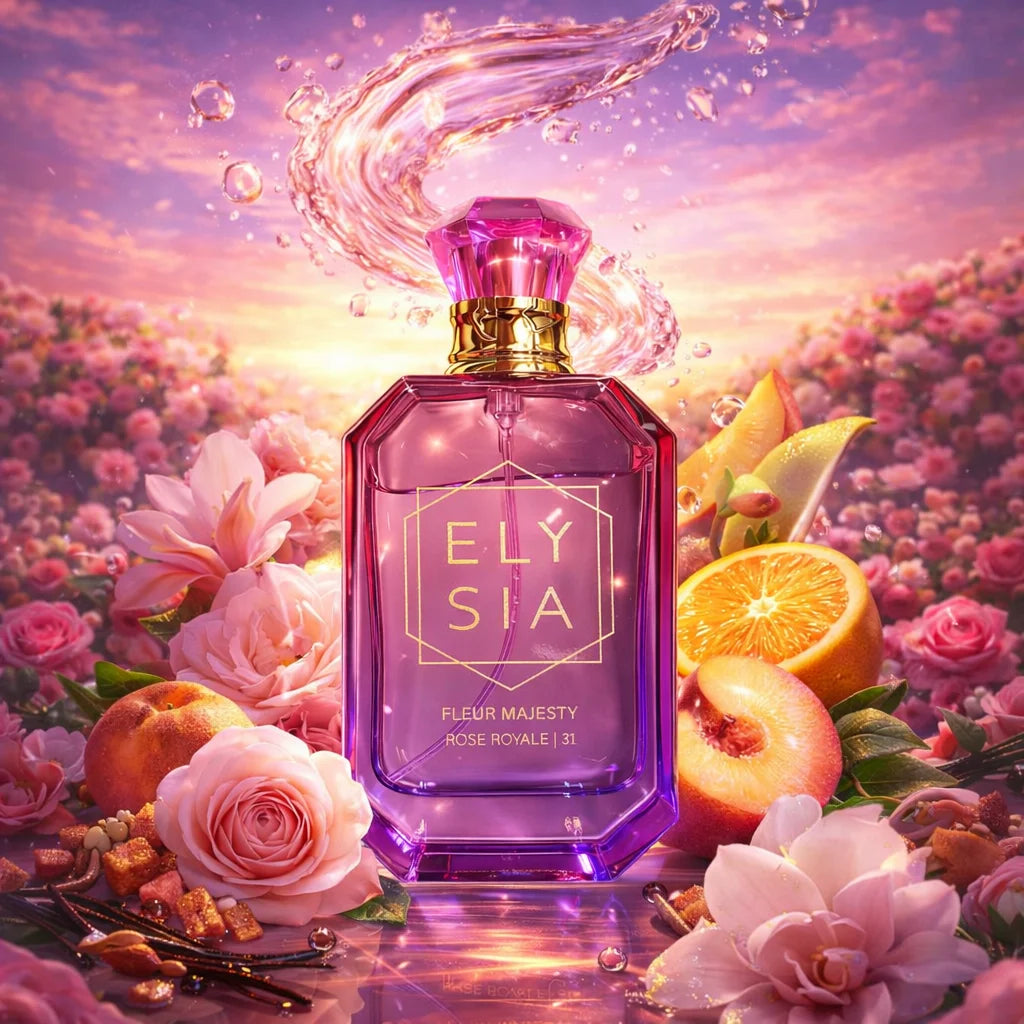 CLIVE Doris Elysia flower maestoso Rose Royal 50ML Eau de parfum Donna Floreale fruttato vanity lunga durata