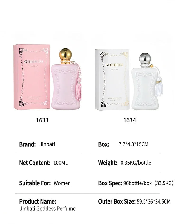 Profumo al Feromone di Lusso Brand Goddess – Fragranza da Donna Leggera Floreale Fresca a Lunga Durata Perfetta per Incontri e Come Regalo