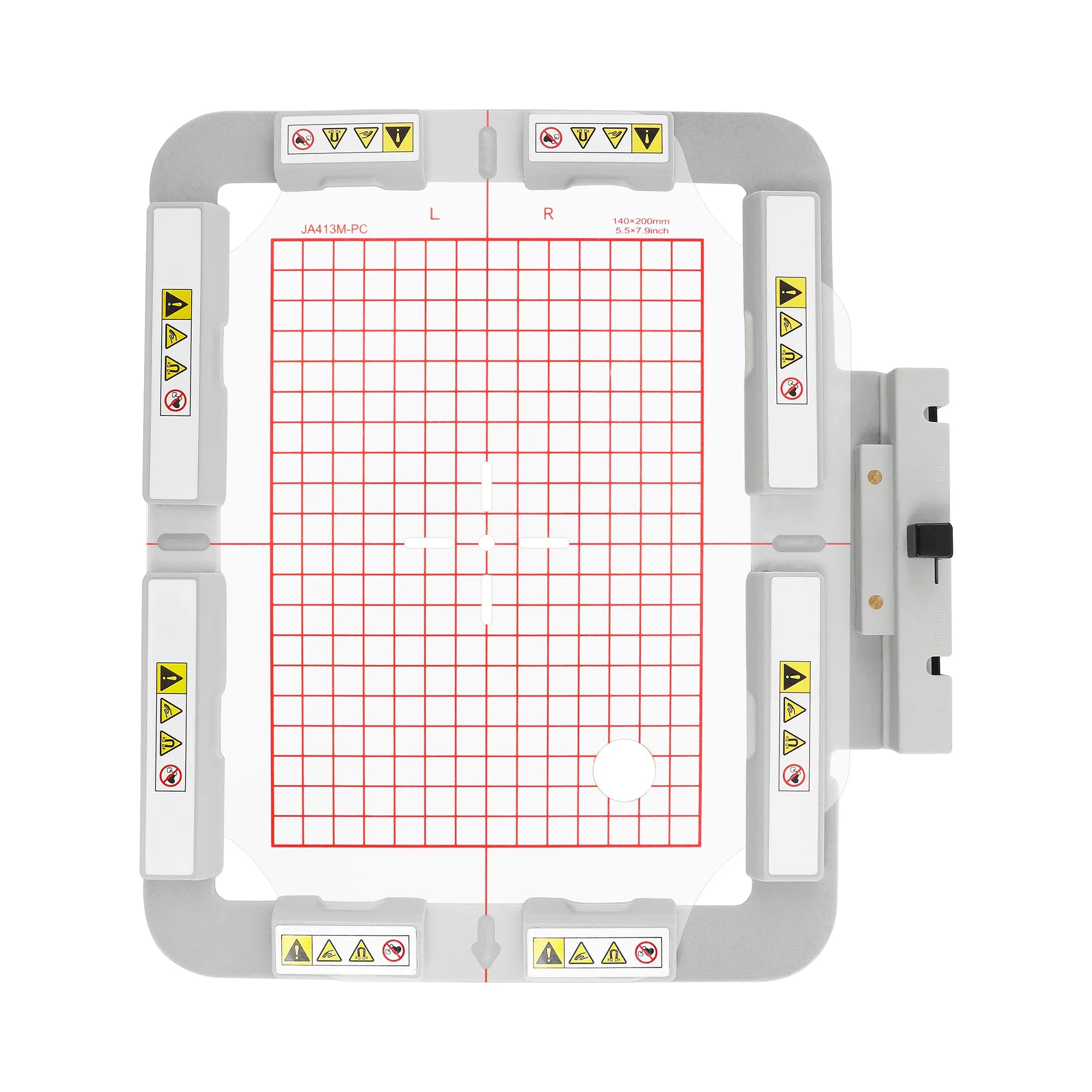 Telaio Magnetico in Metallo per Ricamo per Macchina da Ricamo Poolin EOC06 Expressive