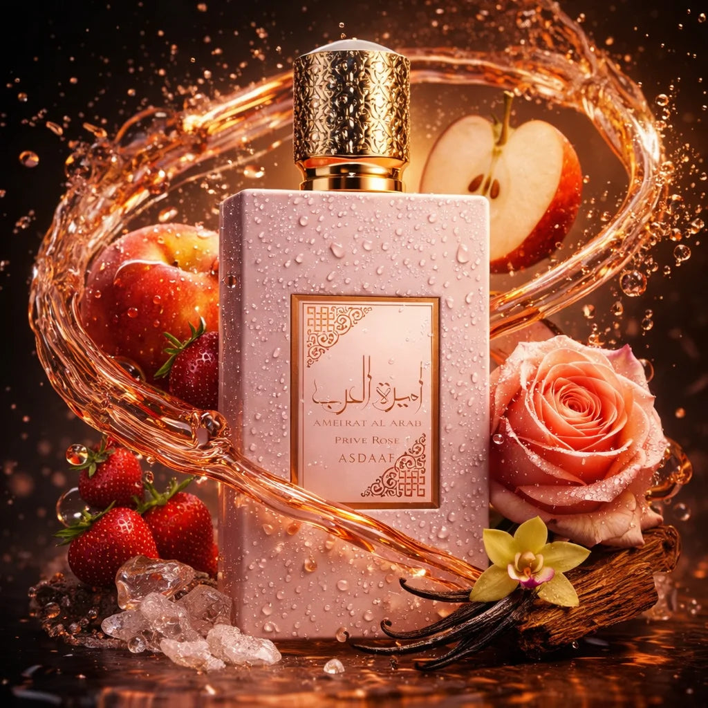 Lattafa Asdaaf Ameerat Al Arab Prive Rose 100ML eau de parfum donna