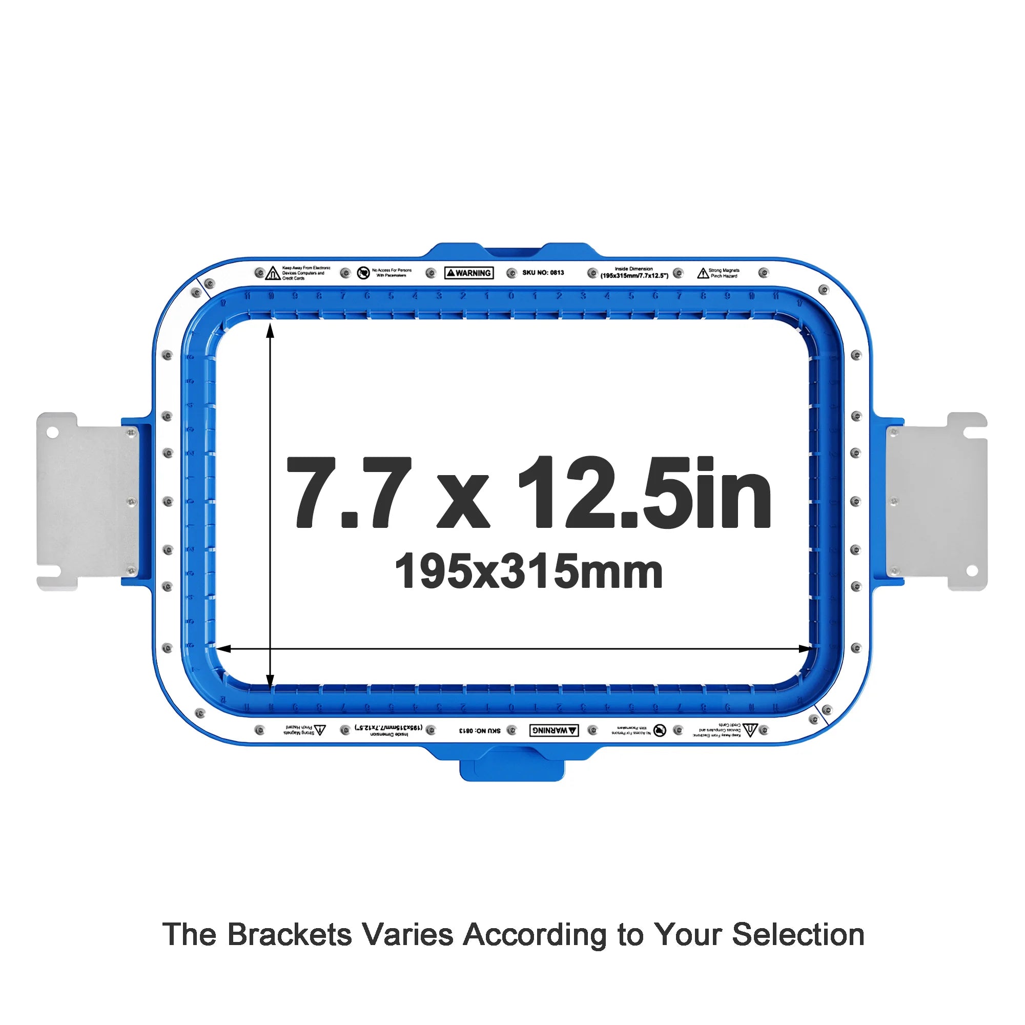 Brother VR PRS100 PR1X PR620 PR650 PR655 PR670E PR680W PR1000E PR1050X PR1055X PR1060W con telaio magnetico Sewtalent Mighty hoop