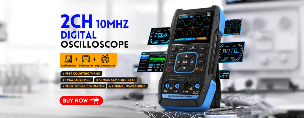 FNIRSI Nuovo DSO-TC4 DSO-TC3 Oscilloscopio Digitale Portatile 3 in 1 Tester Transistor Generatore di Segnale Strumenti di Test Elettronici Portatili